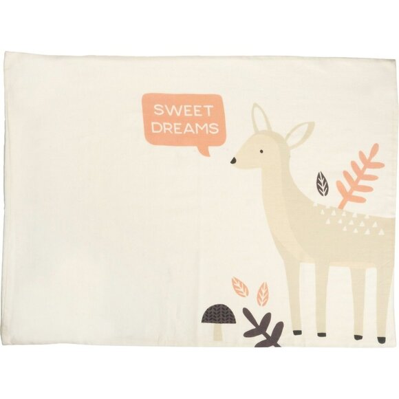 Primitives by Kathy Sweet Dreams Deer Set of 2 Standard Pillowcases Girls NEW - Picture 5 of 6